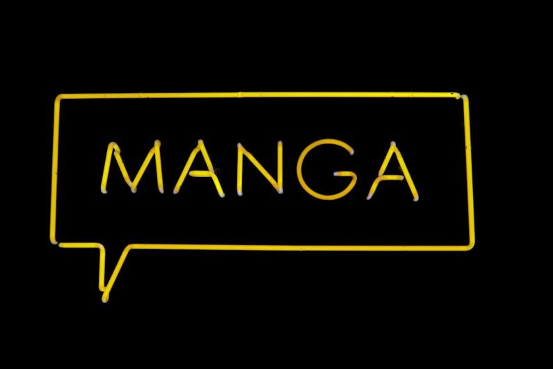 Manga Artists - Manga neon signage