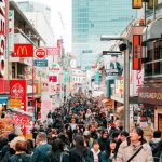 Harajuku - people walking on street during daytime