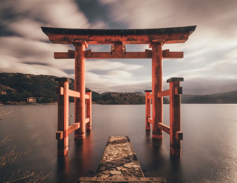 Japanese Art - Torii Gate, Japan